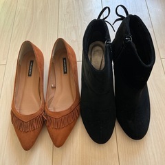 靴　24.5cm　ナチュラルビューティーベーシック&anysis