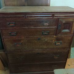 【OmNi ANTIQUEs】古いキャビネットです。の画像