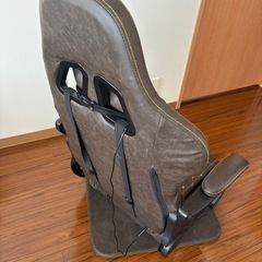 振動付き　Dowinx ゲーミング回転座椅子カーキ LS-667902の画像