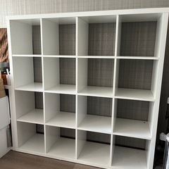 IKEA Kallax 4x4 ホワイト 
