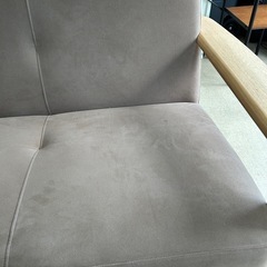 極美品カリモク　3P ソファ　ブラウン　の画像