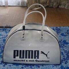 プーマ　エナメルバッグ　ボストンバッグ 昭和　PUMA