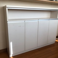 カウンター収納　カウンター下収納の画像