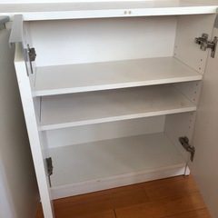 カウンター収納　カウンター下収納の画像