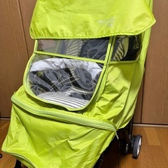 ベビーカーA型　Manito レインカバー&Conbi メチャカルハンディ　オート4キャストの画像