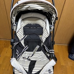 ベビーカーA型　Manito レインカバー&Conbi メチャカルハンディ　オート4キャストの画像