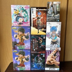 フィギュア　Re:ゼロ　初音ミク　鬼滅の刃など　１点　1500円