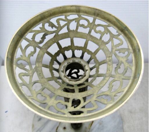 サイドテーブル 大理石調 花台 フラワースタンド 丸型 円卓