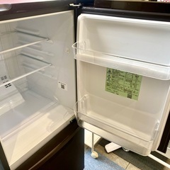 仙台市内トラック荷台渡し無料！ Panasonic  冷蔵庫 ビターブラウン 138L 中古 買取 引取 の画像