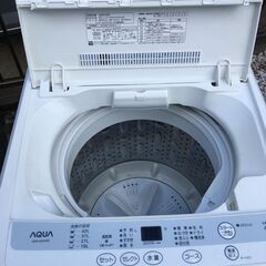 洗濯機　アクア　4.5キロ　￥０で差し上げますの画像