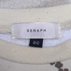【子供服】SERAPH 花柄シャツ 80cm 岡山の画像