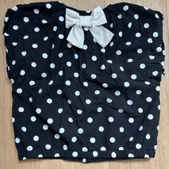 ※値下げしました※【petit main】ドット柄Ｔシャツの画像