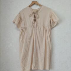 後ろリボンチェニックの画像