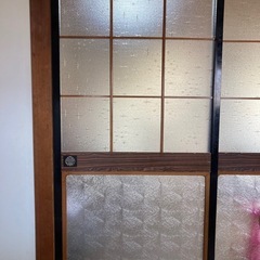 築50年以上　ふすま（すりガラス戸）の画像