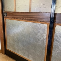 築50年以上　ふすま（すりガラス戸）の画像