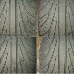 中古アルミホイール＆タイヤ 4本 BBS RG-R 7.5J-17 +48 PCD100 5H NANKANG NS2 225/45R17の画像