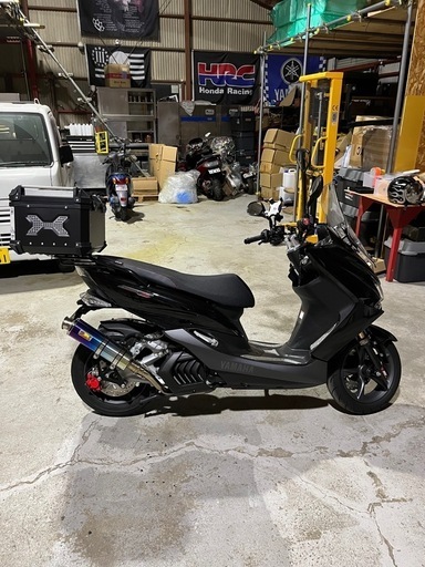 最終値下げマジェスティS カスタム自賠責あり、すぐ乗れます