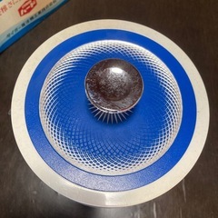 【昭和レトロ】タイガー　アイスジャーカラー　ブルー　強化瓶　1.2リットルの画像