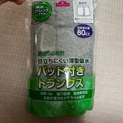 メンズパッド付きトランクスの画像