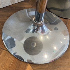646 丸テーブルスタンド ※傷アリの画像