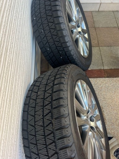 ハリアー 60 純正18インチ　スタットレスタイヤ　ブリヂストン4本