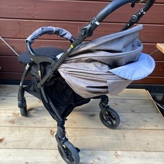 美品 ベビーカーPigeon ランフィリノンRB3Lも