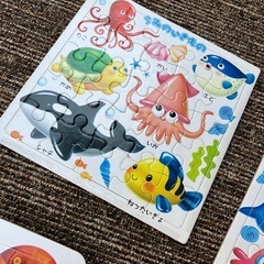 幼児用パズル　7セットの画像