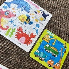 幼児用パズル　7セットの画像