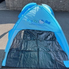 サンシェード　プール　海　キャンプ　BBQ  アウトドア　キティー　夏　バーベキューの画像