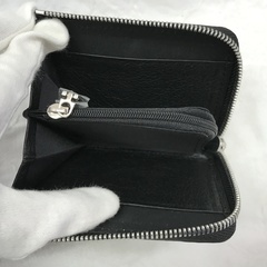 クロコダイル/コンパクト財布/BK ＊箱ありの画像