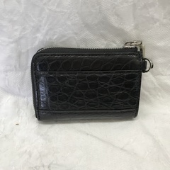 クロコダイル/コンパクト財布/BK ＊箱ありの画像