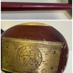 【E11】 国際パークゴルフ協会認定　ニッタクス パークゴルフクラブ 赤チェック ソフトケース付 右打ち用 全長84.5cm 右利き用 NTX パークゴルフ専用 レクレーションスポーツ の画像