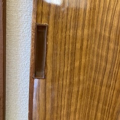 築50年以上　木目ドアの画像