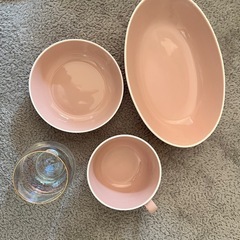 【5/15まで】 Francfranc 3点セット食器+ガラスコップの画像