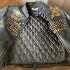 シンプソン　55周年アニバーサリーフェイクレザージャケットの画像
