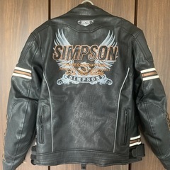 シンプソン　55周年アニバーサリーフェイクレザージャケットの画像