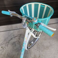 引取先決定済【子供用自転車】ブリヂストン エコパル 女の子 22インチ（美品）の画像