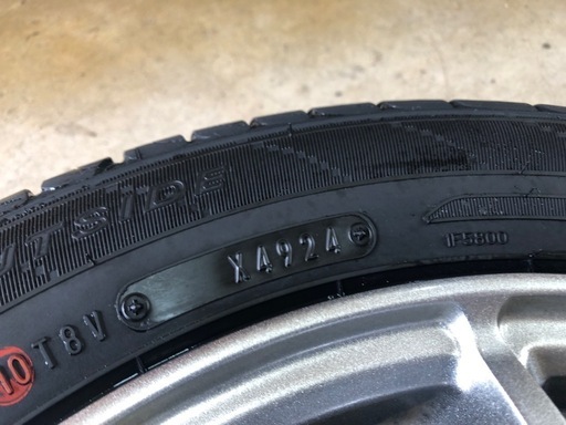軽用、新品夏タイヤ、中古ホイル、4本セット