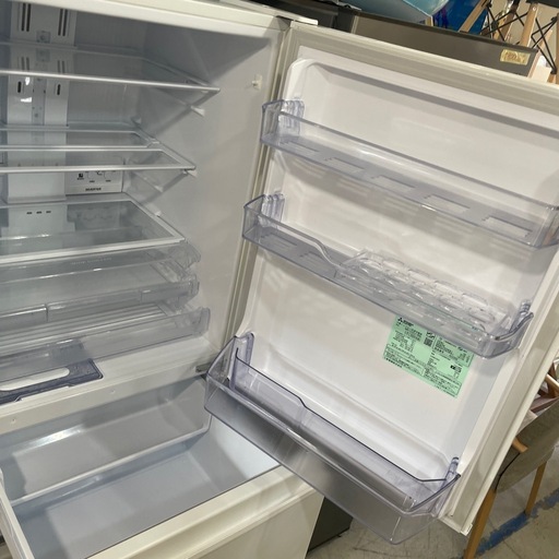 配送可【三菱】330L ファン式冷蔵庫★2024年製 クリーニング済/6ヶ月保証付き 【管理番号12904】