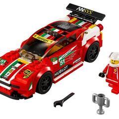 凸LEGO凸【新品未開封】廃盤 レゴ75908 スピードチャンピオン フェラーリ 458 イタリアGT2の画像