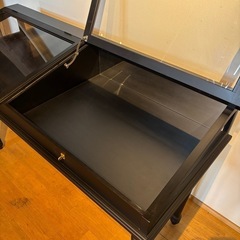 アクセサリー コレクション ケース ディスプレイ ショーケース ブラック カラーの画像