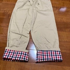 長ズボン　10部丈→7部丈の画像