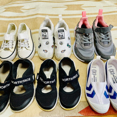 スニーカー　まとめ売り6足　adidas THE NORTH FACE