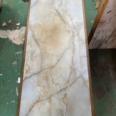 大理石柄　ローテーブル