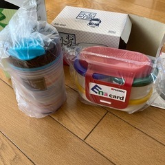 あげます　未使用　お弁当箱　タンブラー　コースターの画像