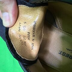 CEDAR CREST セダークレスト メンズ レザー デザートブーツ スエード ネイビー 27ｃｍ＠20の画像