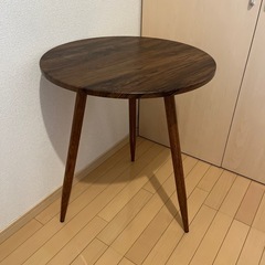 【北欧風】AKOZLIN ダイニングテーブル（直径60cm／赤い...