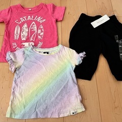【95】GAP レインボーTシャツほか