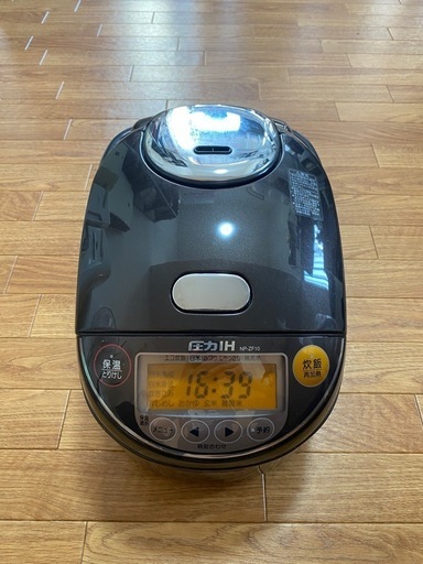 象印 5.5合 圧力IH炊飯器 極め炊き 2018年製NP-ZS10-TD