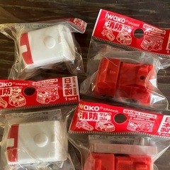 イワコー　消防消しゴム　はたらくシリーズ　4個セット